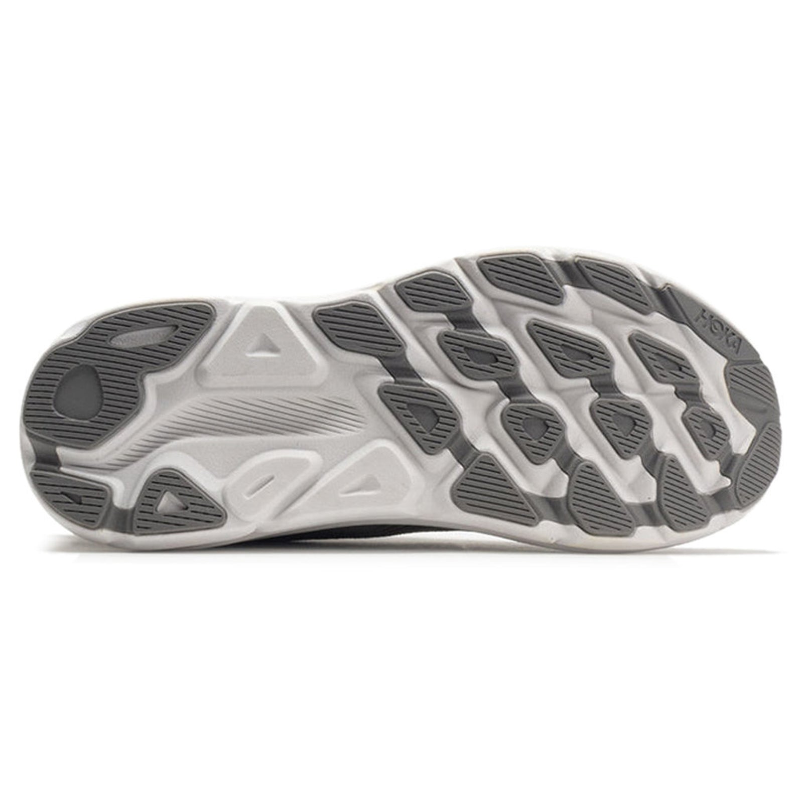 Hoka Clifton 9 1127895-HMBC Textile Mens Trainers - Harbor Mist Black - 8#color_harbor mist black