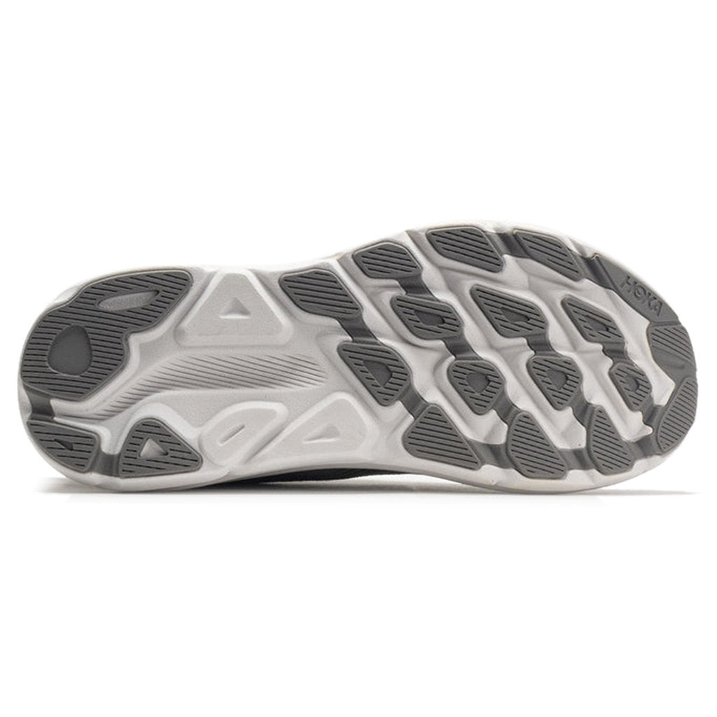 Hoka Clifton 9 Mesh Men's Running Shoes#color_harbor mist black