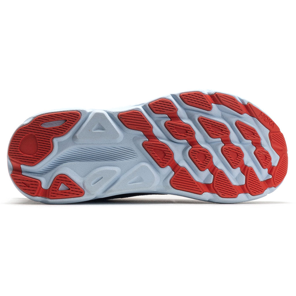 Hoka One One Clifton 9 Textile Mens Sneakers#color_bellwether blue dazzling blue