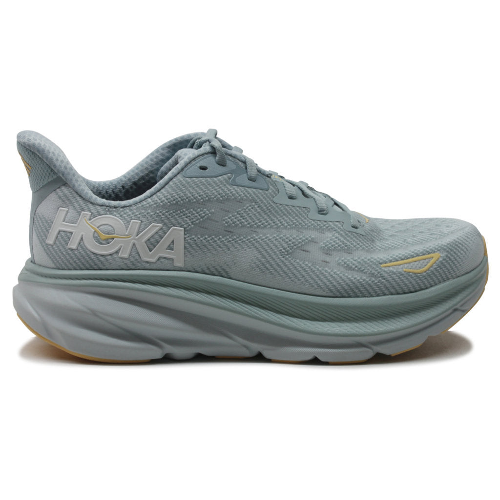 Hoka One One Clifton 9 Textile Mens Sneakers#color_cloud blue ice flow