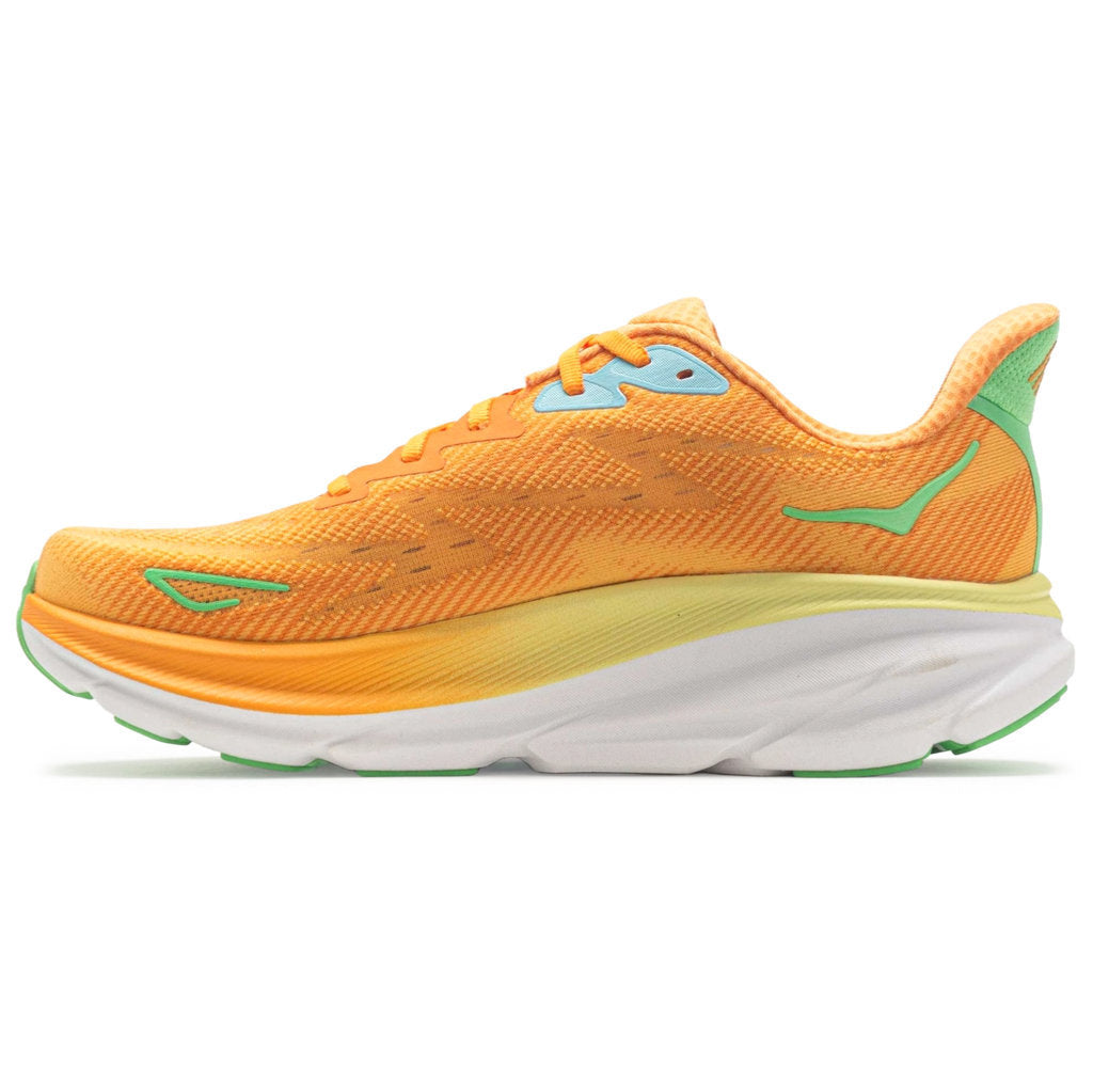 Hoka Clifton 9 Mesh Men's Running Shoes#color_solar flare sherbet