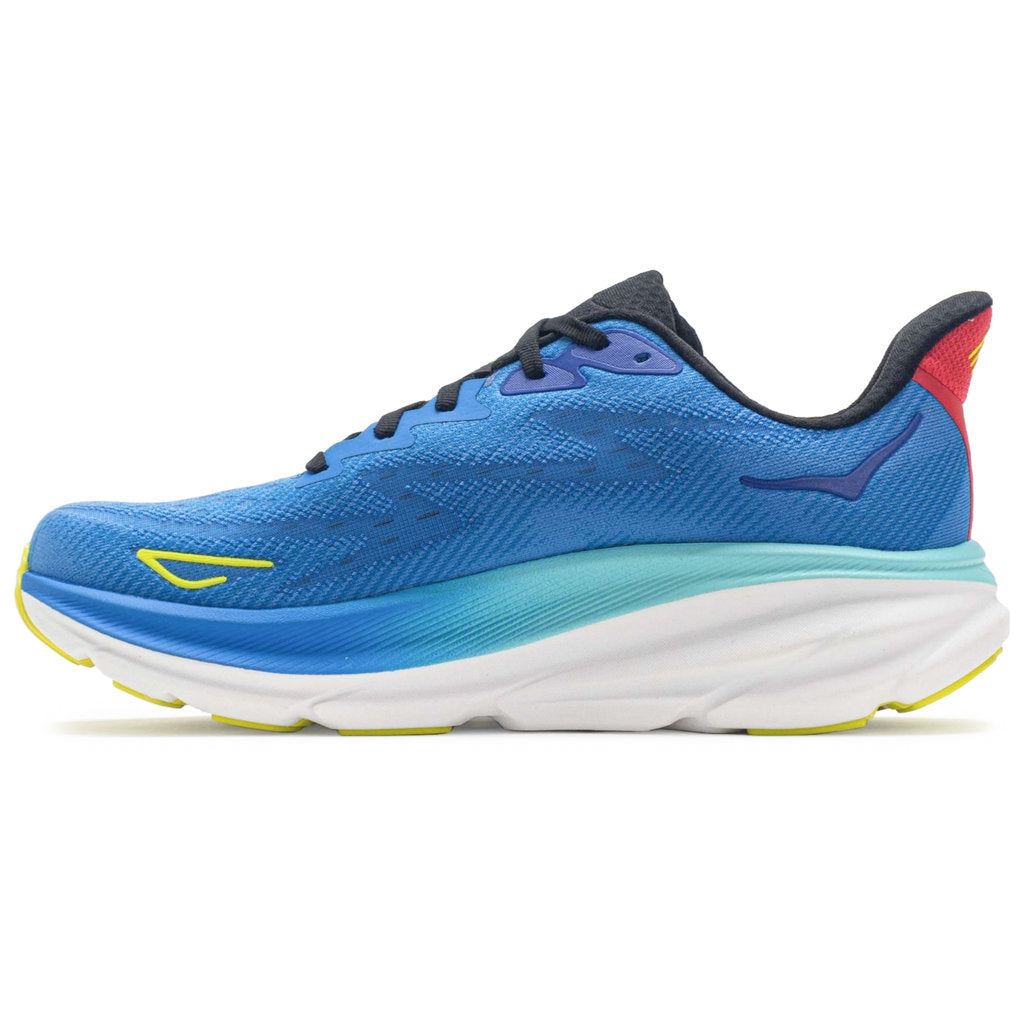 Hoka Clifton 9 Mesh Men's Running Shoes#color_virtual blue cerise