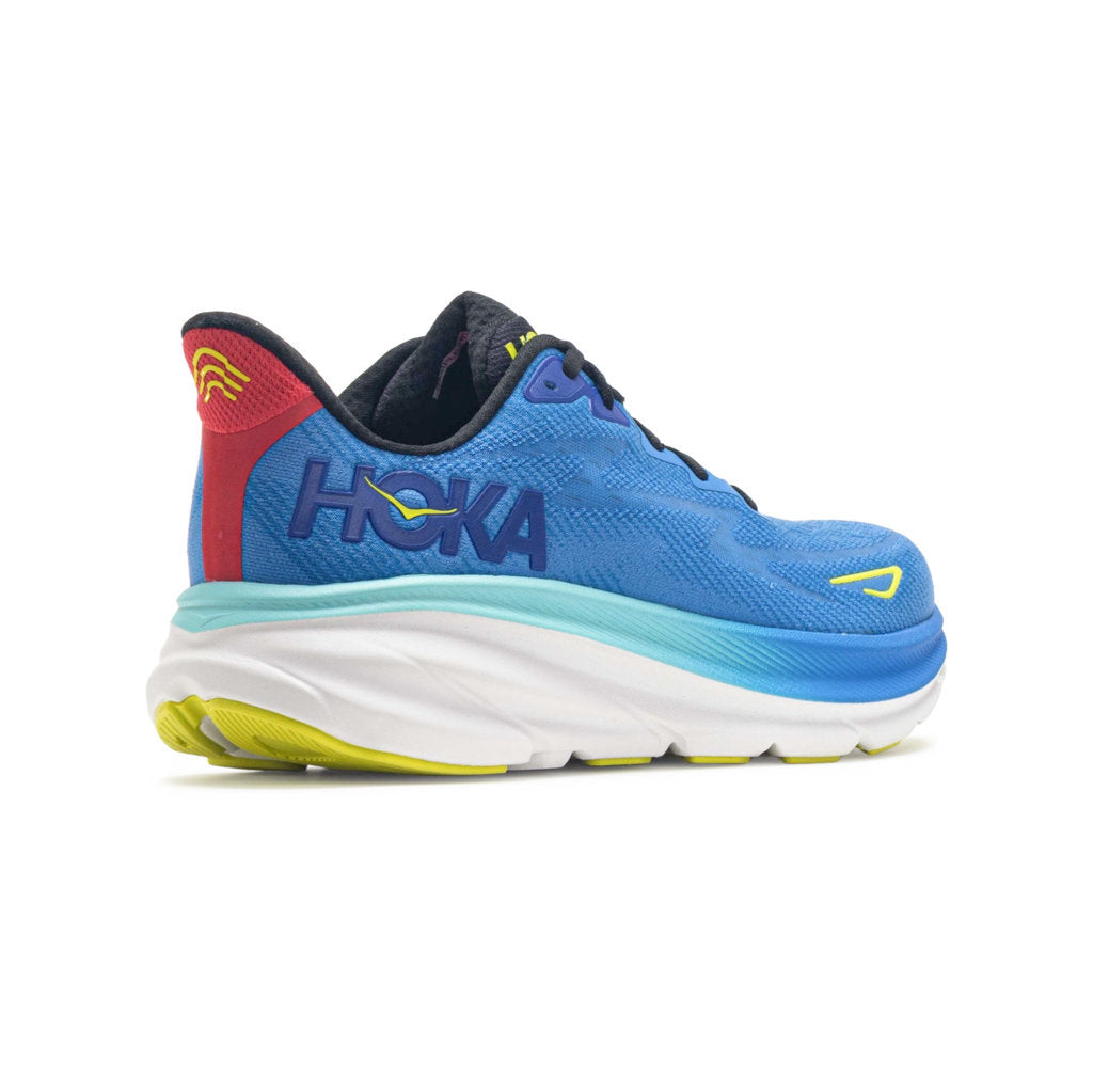 Hoka Clifton 9 Mesh Men's Running Shoes#color_virtual blue cerise