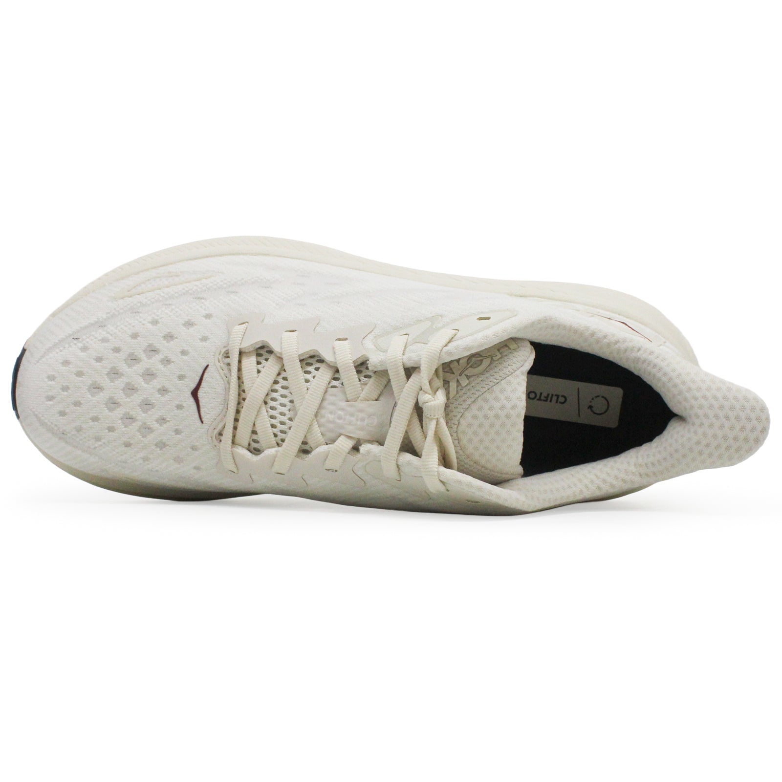 Hoka Clifton 9 Mesh Men's Running Shoes#color_oat milk albaster