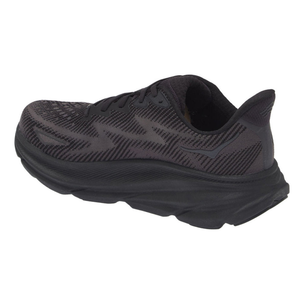 Hoka Clifton 9 Mesh Women's Running Shoes#color_black black