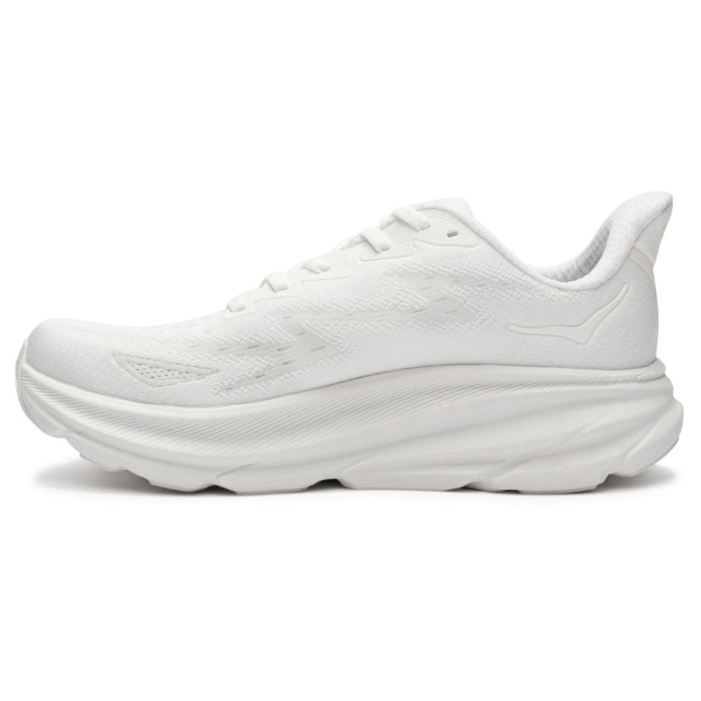 Hoka Clifton 9 Mesh Women's Running Shoes#color_white white