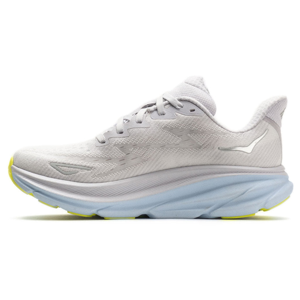 Hoka One One Clifton 9 Textile Womens Sneakers#color_nimbus cloud ice water