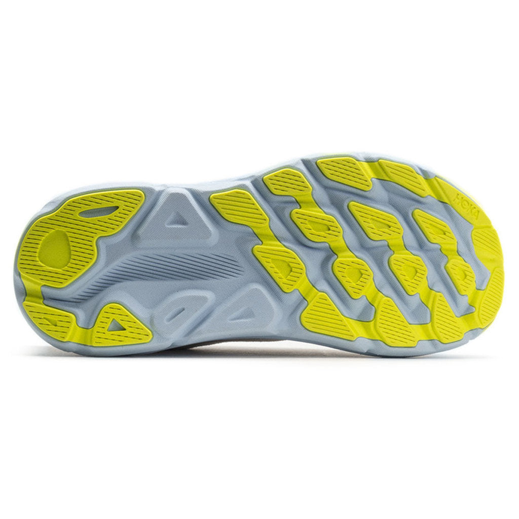 Hoka One One Clifton 9 Textile Womens Sneakers#color_nimbus cloud ice water
