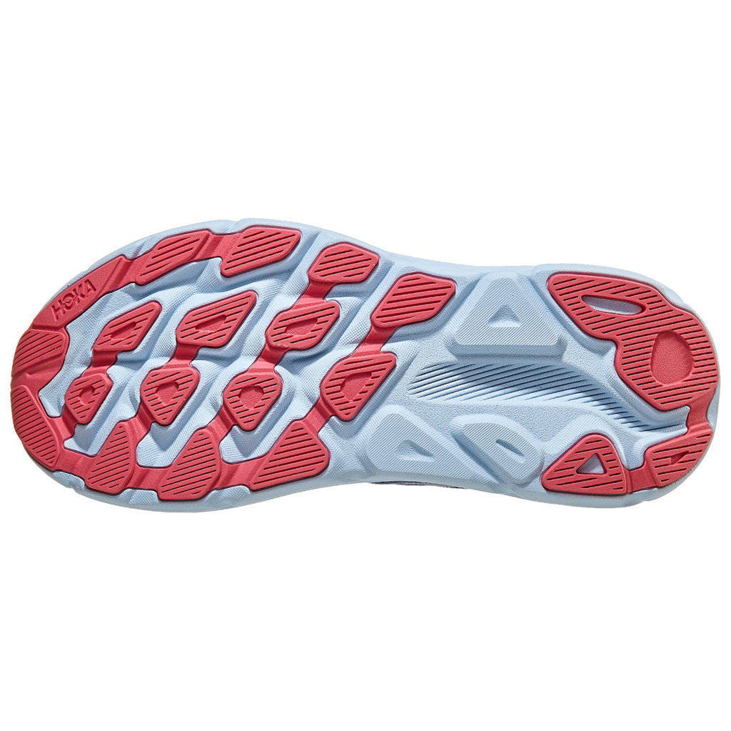 Hoka One One Clifton 9 Textile Womens Sneakers#color_bellwether blue ceramic