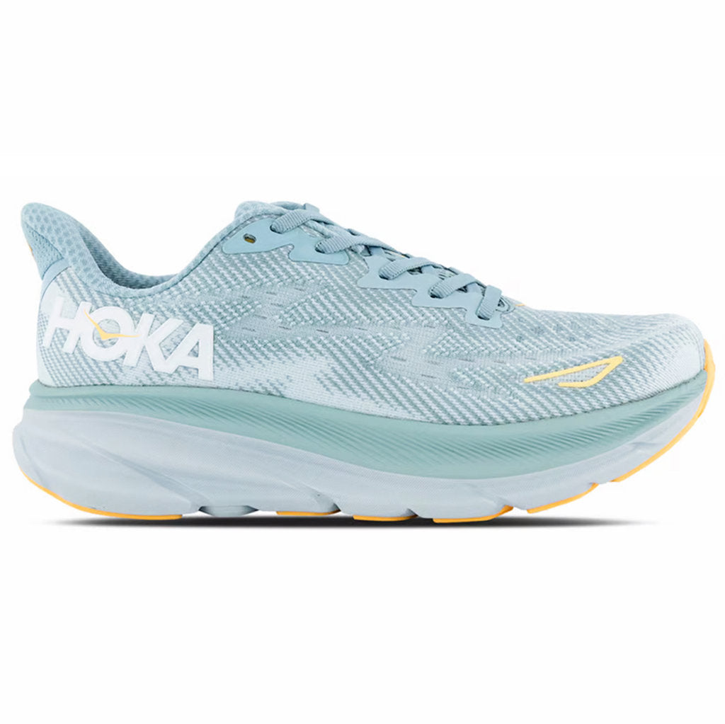 Hoka One One Clifton 9 Textile Womens Sneakers#color_cloud blue ice flow