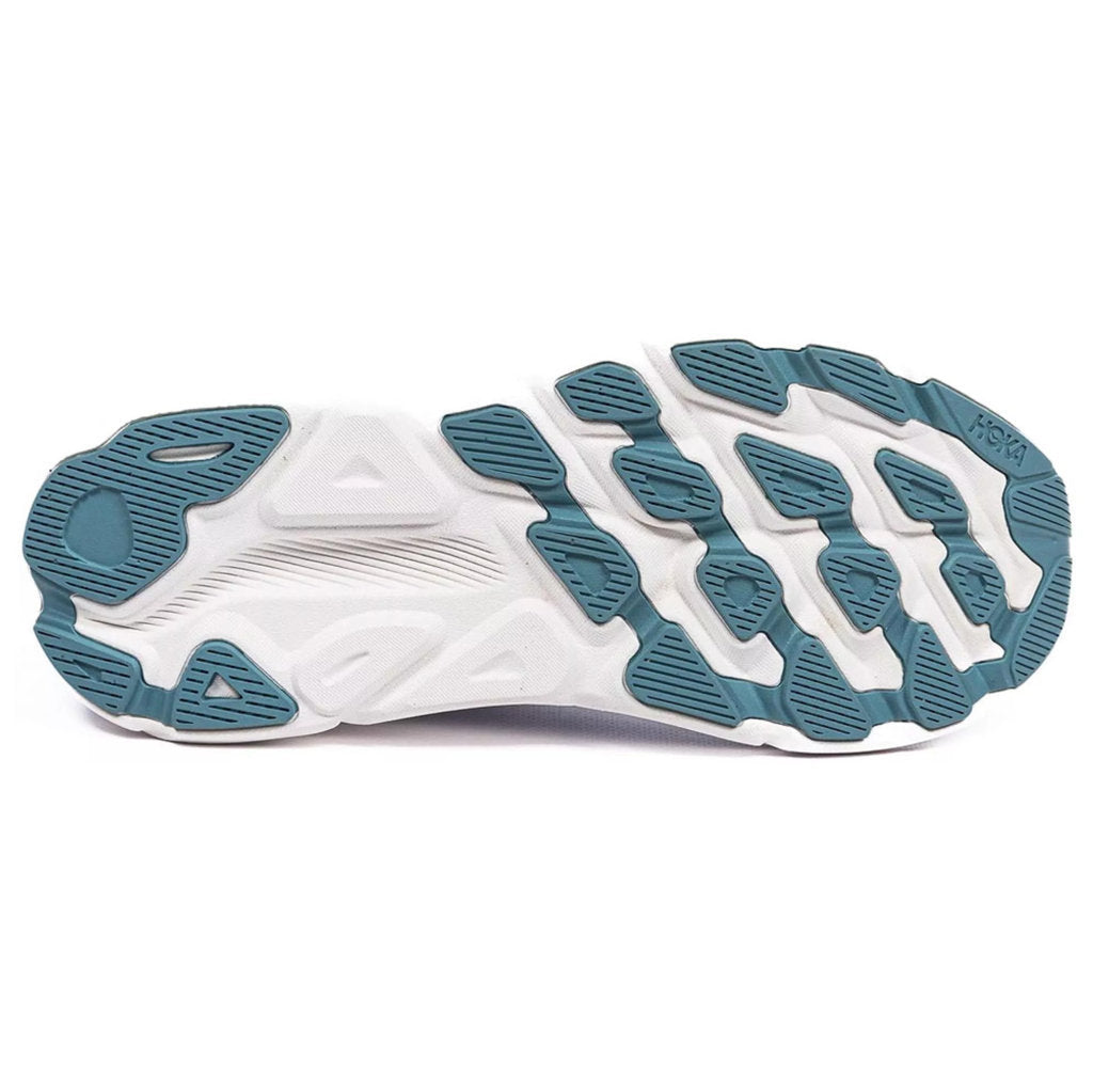 Hoka One One Clifton 9 Textile Womens Sneakers#color_bellwether blue evening sky