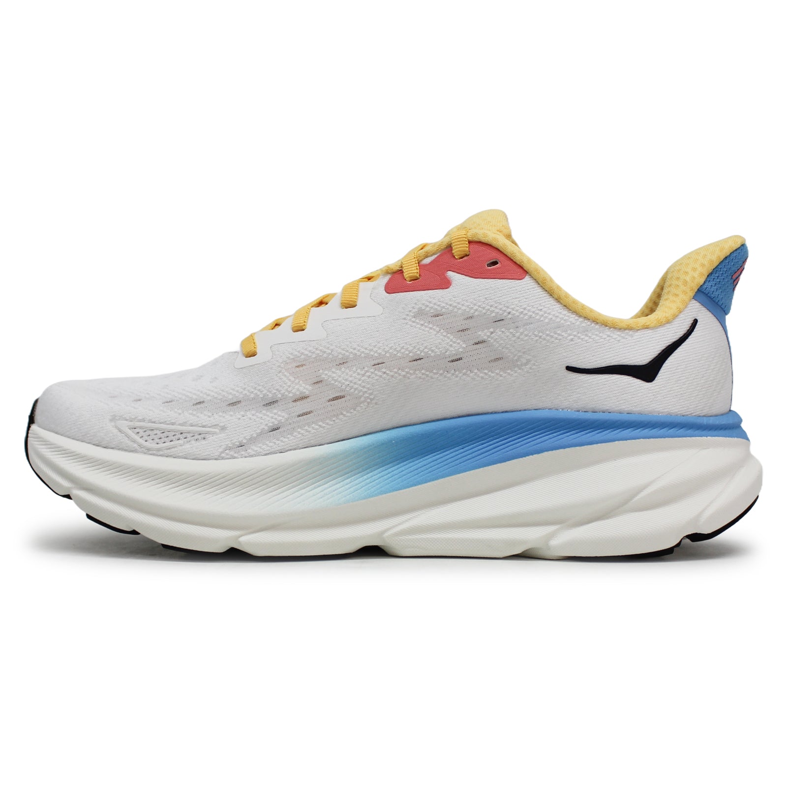 Hoka Clifton 9 Mesh Women's Running Shoes#color_blanc de blanc swim day