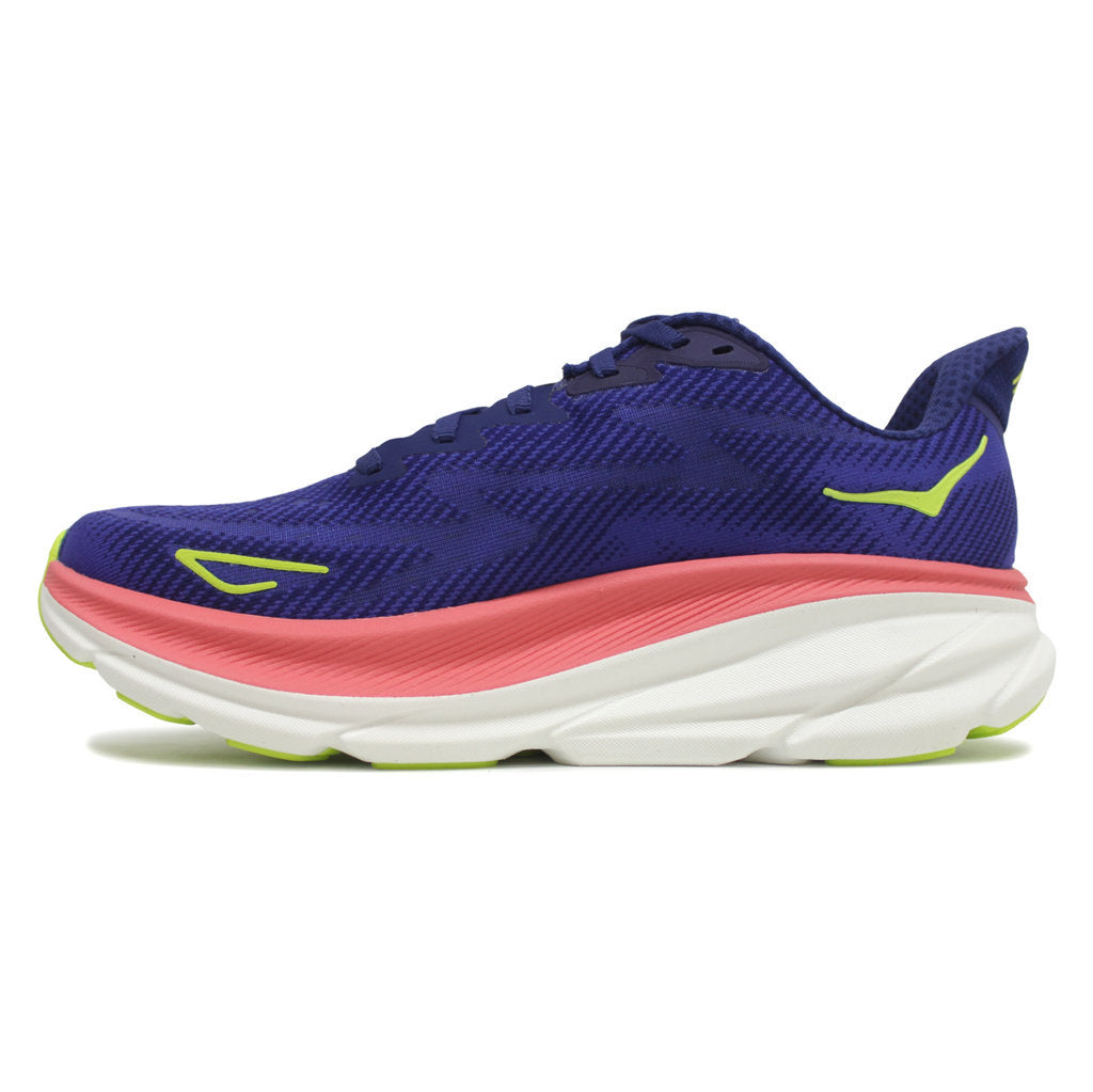Hoka Clifton 9 Mesh Women's Running Shoes#color_evening sky coral