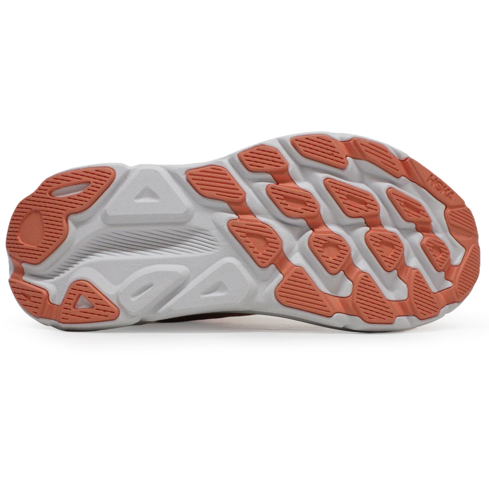 Hoka Clifton 9 Mesh Women's Running Shoes#color_cantaloupe white