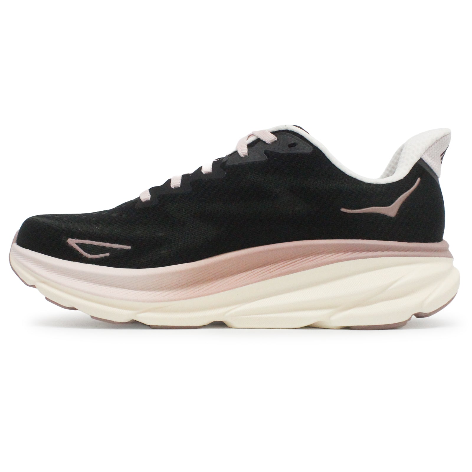 Hoka Clifton 9 Mesh Women's Running Shoes#color_obsidian quartzite