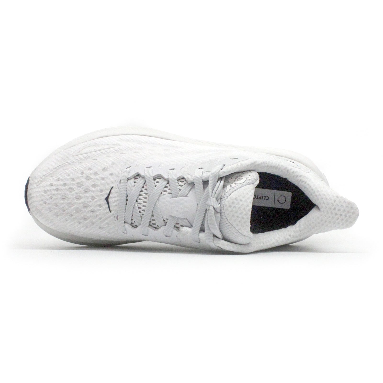 Hoka Clifton 9 Mesh Women's Running Shoes#color_cosmic grey white