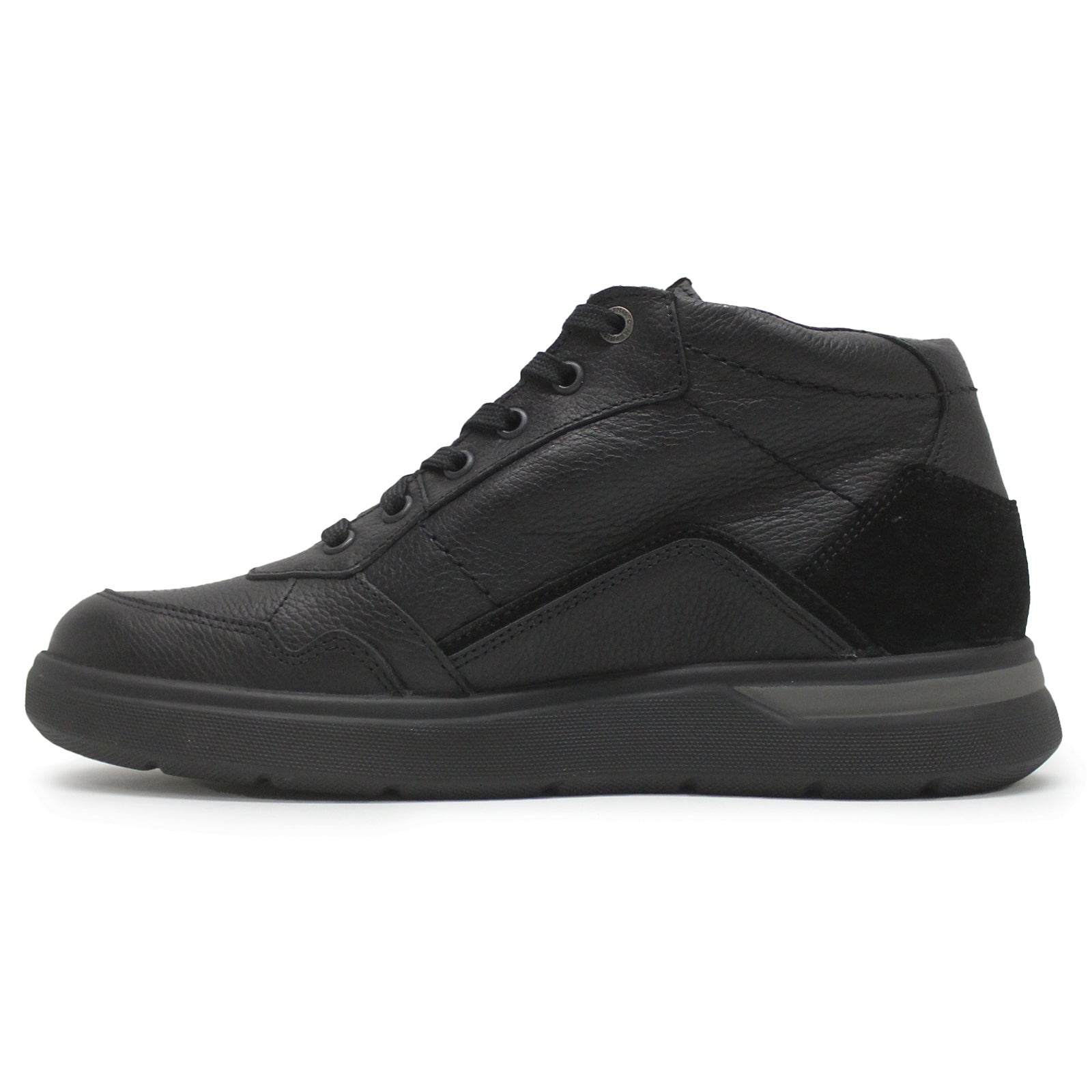 Mephisto Owel MT Leather Mens Boots#color_black