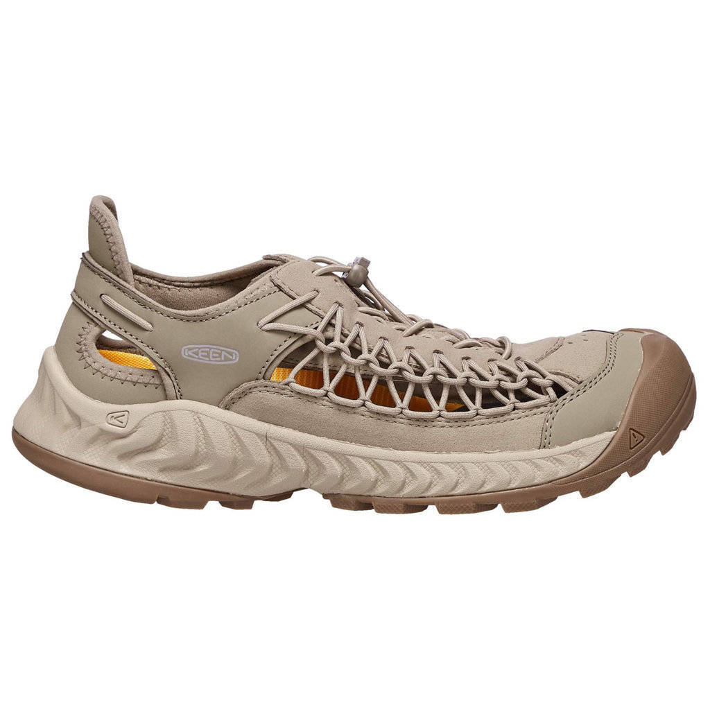 Keen Uneek Nxis Textile Synthetic Mens Shoes#color_timberwolf plaza taupe