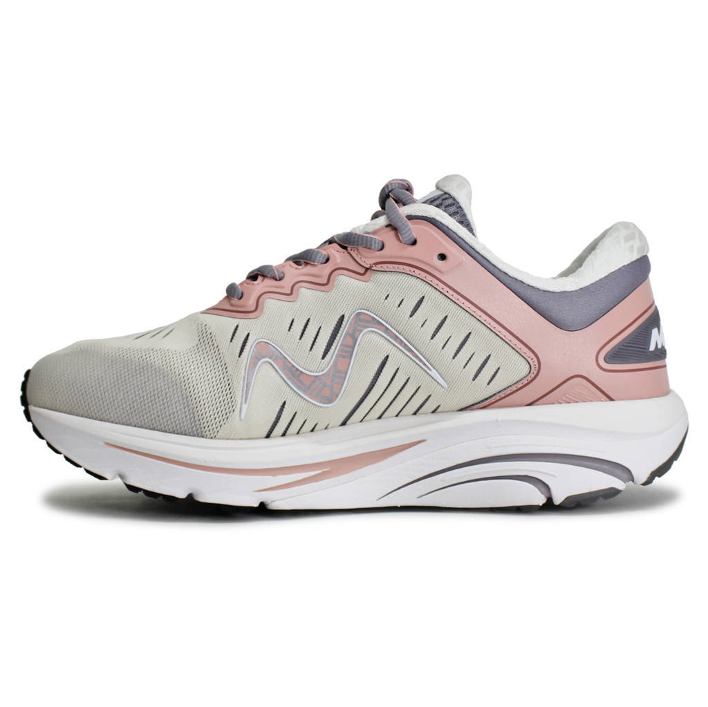 MBT 2000 II Leather Textile Womens Sneakers#color_ivory peach