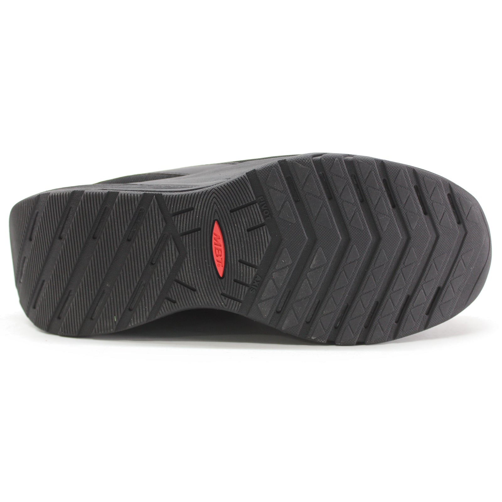 MBT Sport 4 Leather Textile Mens Trainers#color_black