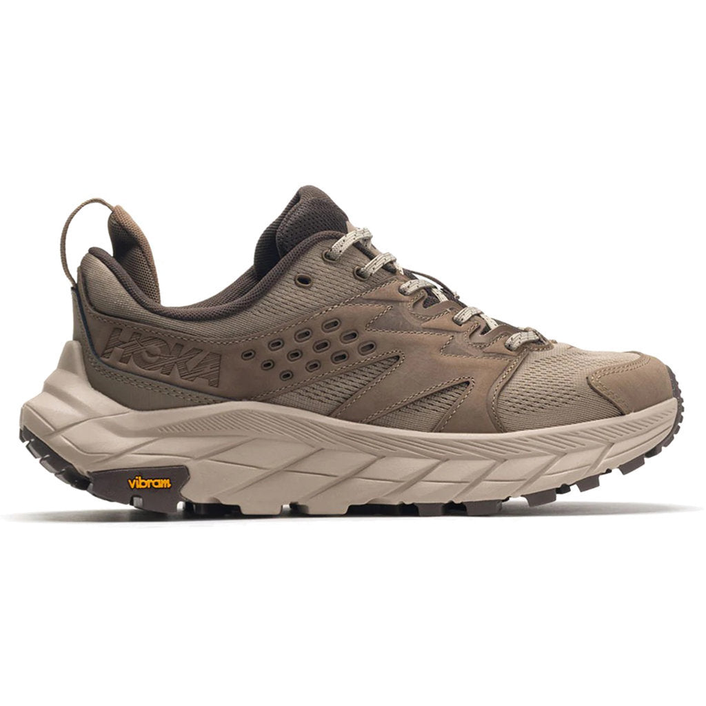 Hoka Anacapa Breeze Low Synthetic Textile Men's Running Shoes#color_dune oxford tan