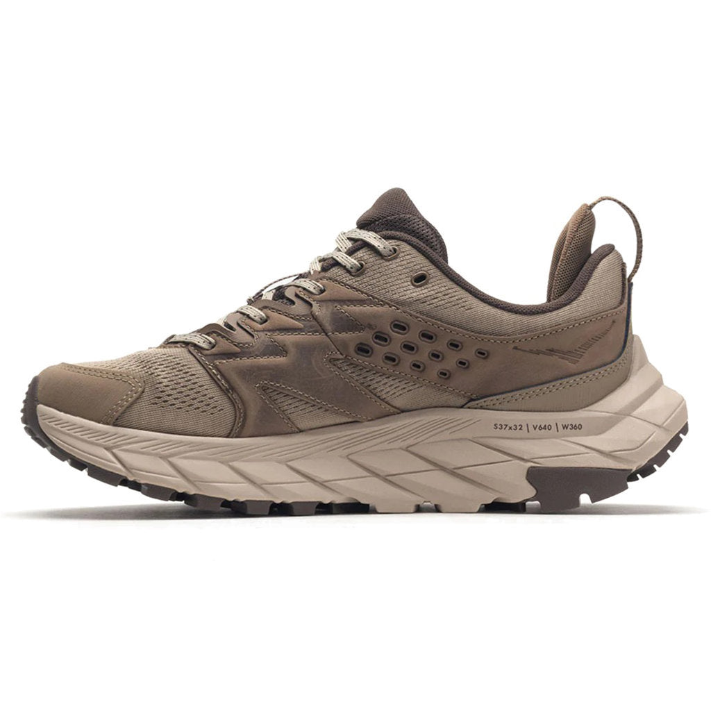 Hoka Anacapa Breeze Low Synthetic Textile Men's Running Shoes#color_dune oxford tan