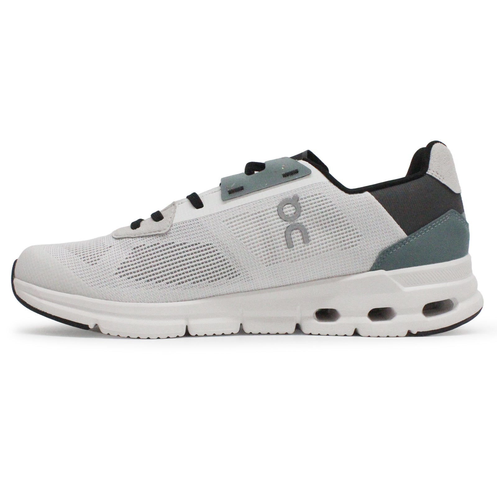 On Cloudrift Textile Men's Running Shoes#color_white asphalt