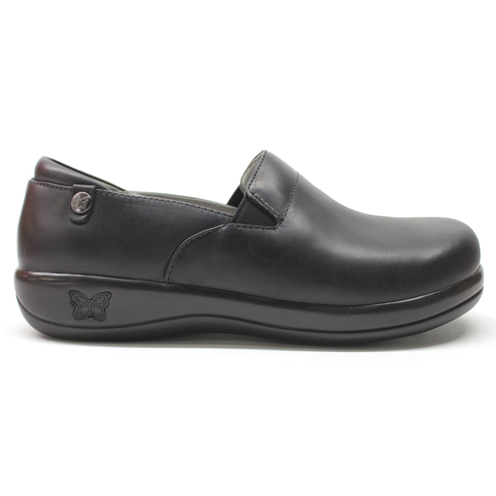 Alegria Keli Leather Womens Shoes#color_oiled black