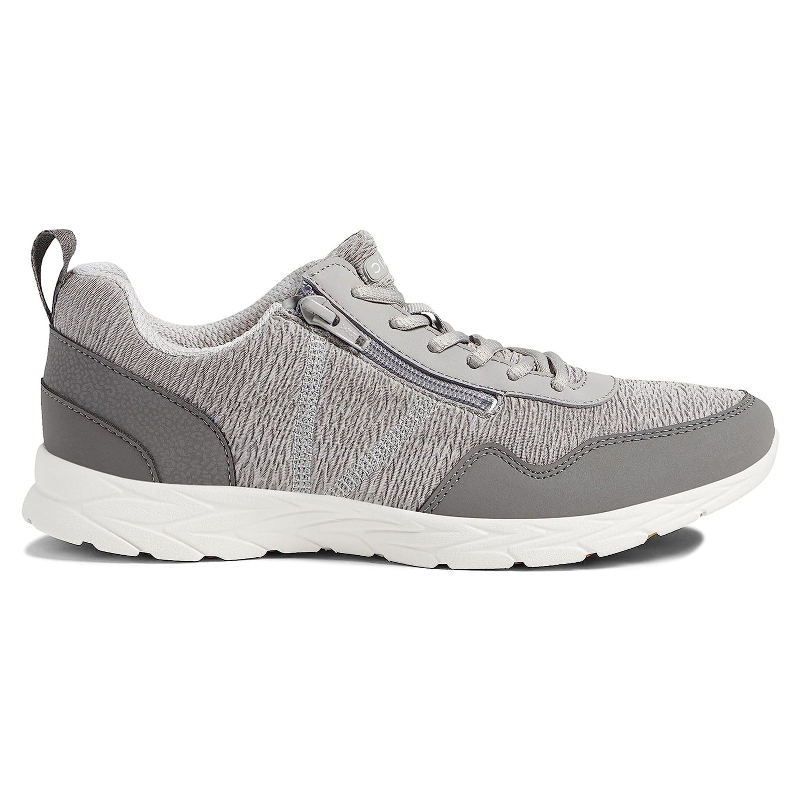 Vionic Jtta Textile Synthetic Womens Trainers#color_light grey