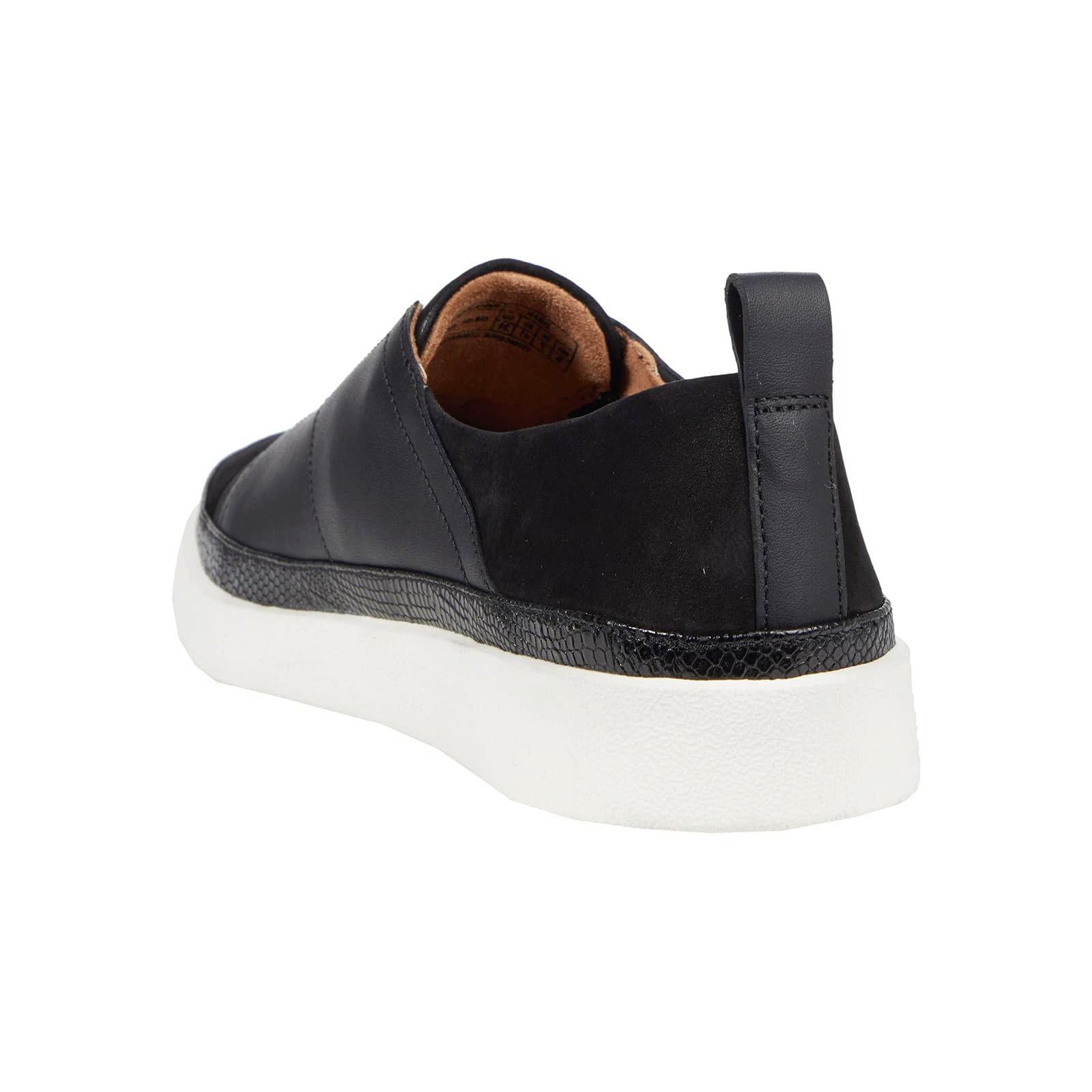 Vionic Zinah Leather Womens Shoes#color_black