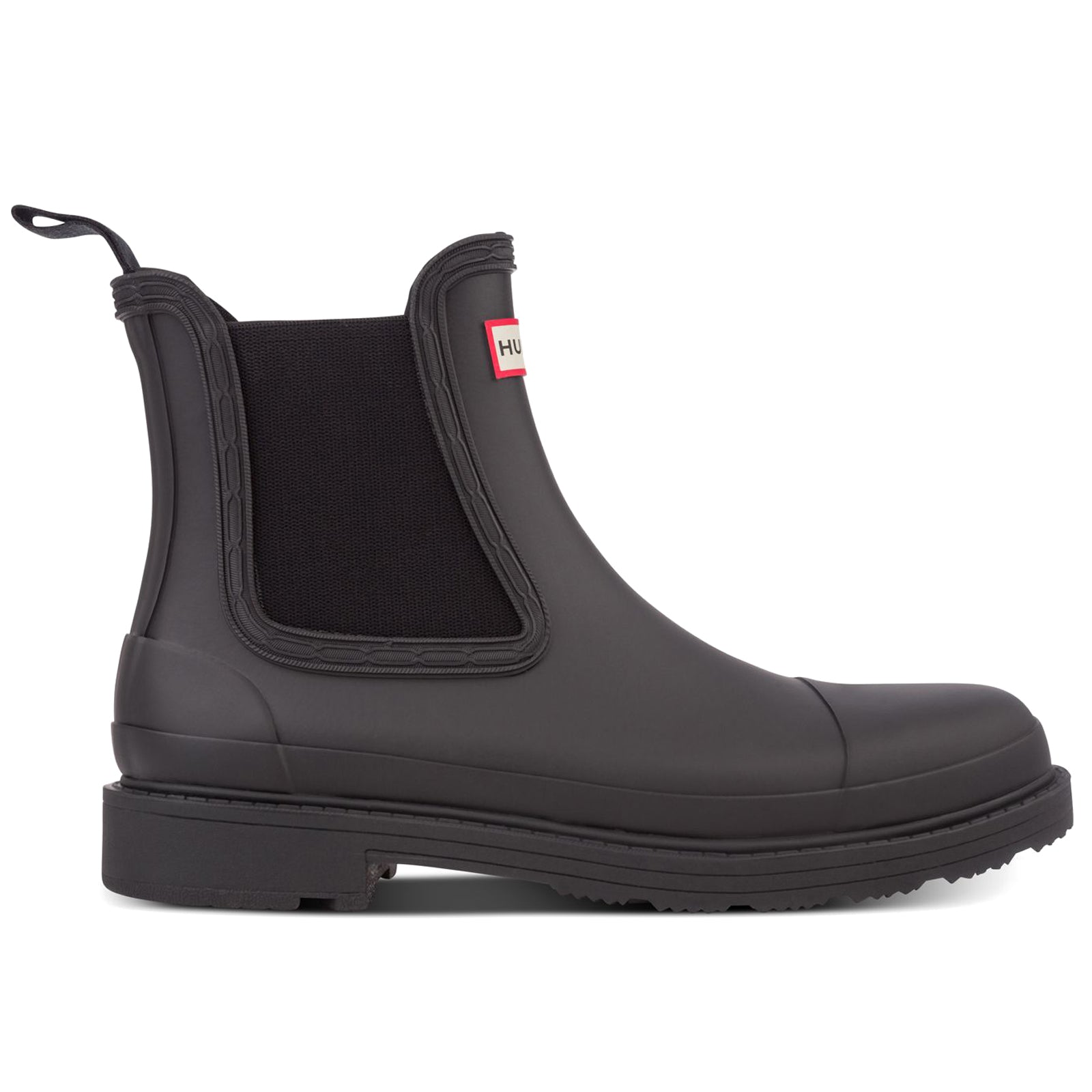 Hunter Commando Chelsea WFS1018RMA-BLK Synthetic Womens Boots - Black - 39#color_black