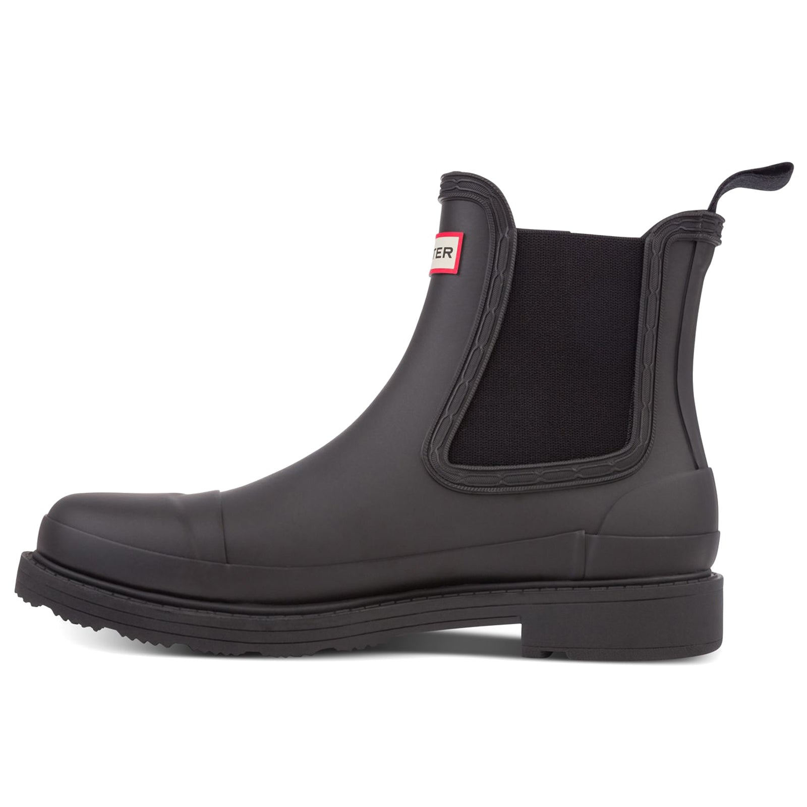Hunter Commando Chelsea WFS1018RMA-BLK Synthetic Womens Boots - Black - 39#color_black