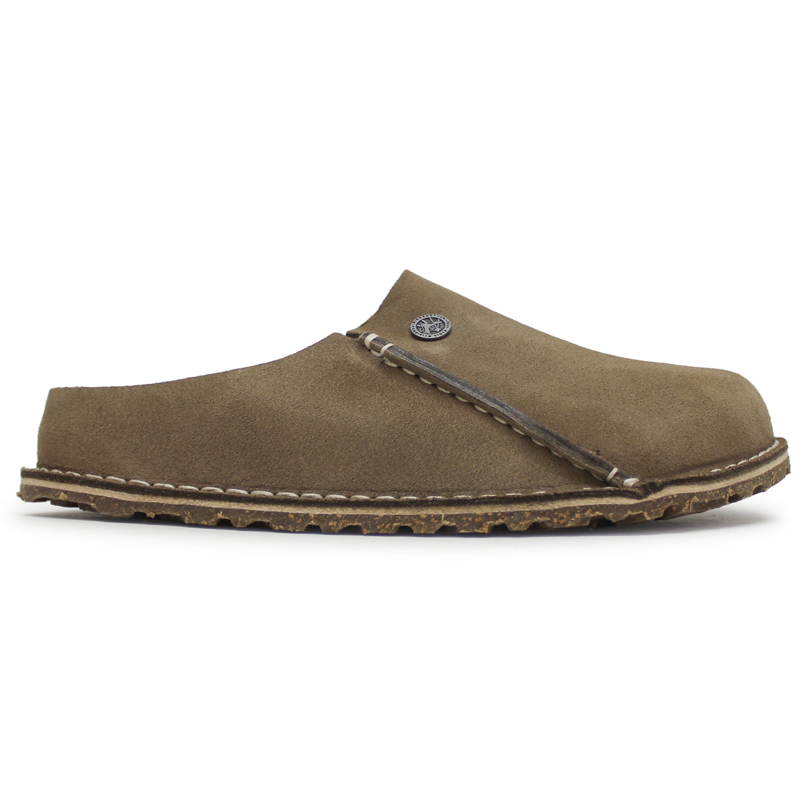 Birkenstock Zermatt Premium 1021318 Suede Leather Unisex Sandals - Gray Taupe - 38#color_gray taupe