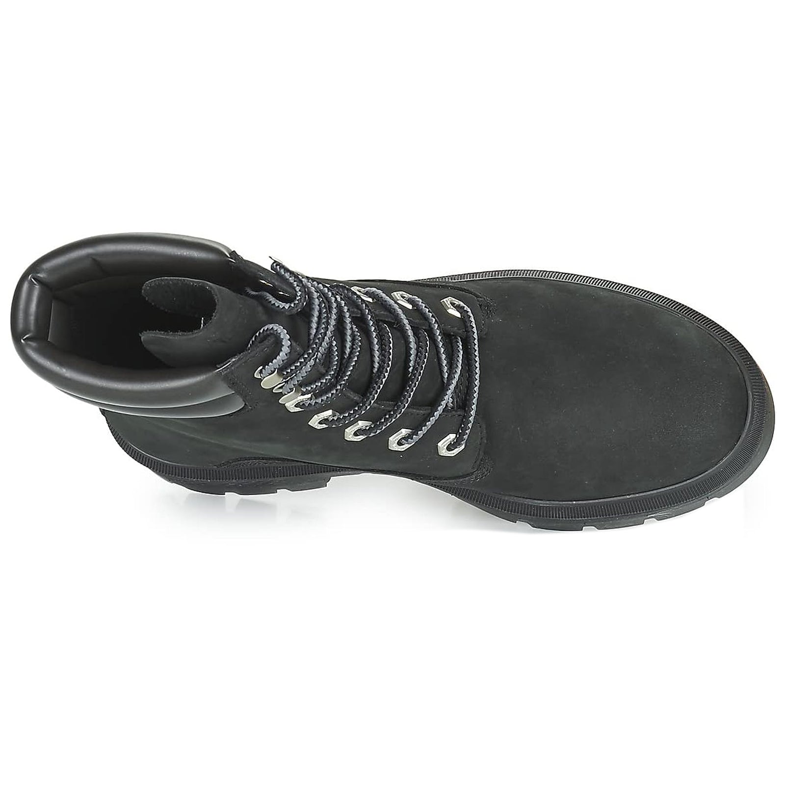 Timberland Cortina Valley 6 Inch Waterproof Nubuck Womens Boots#color_black