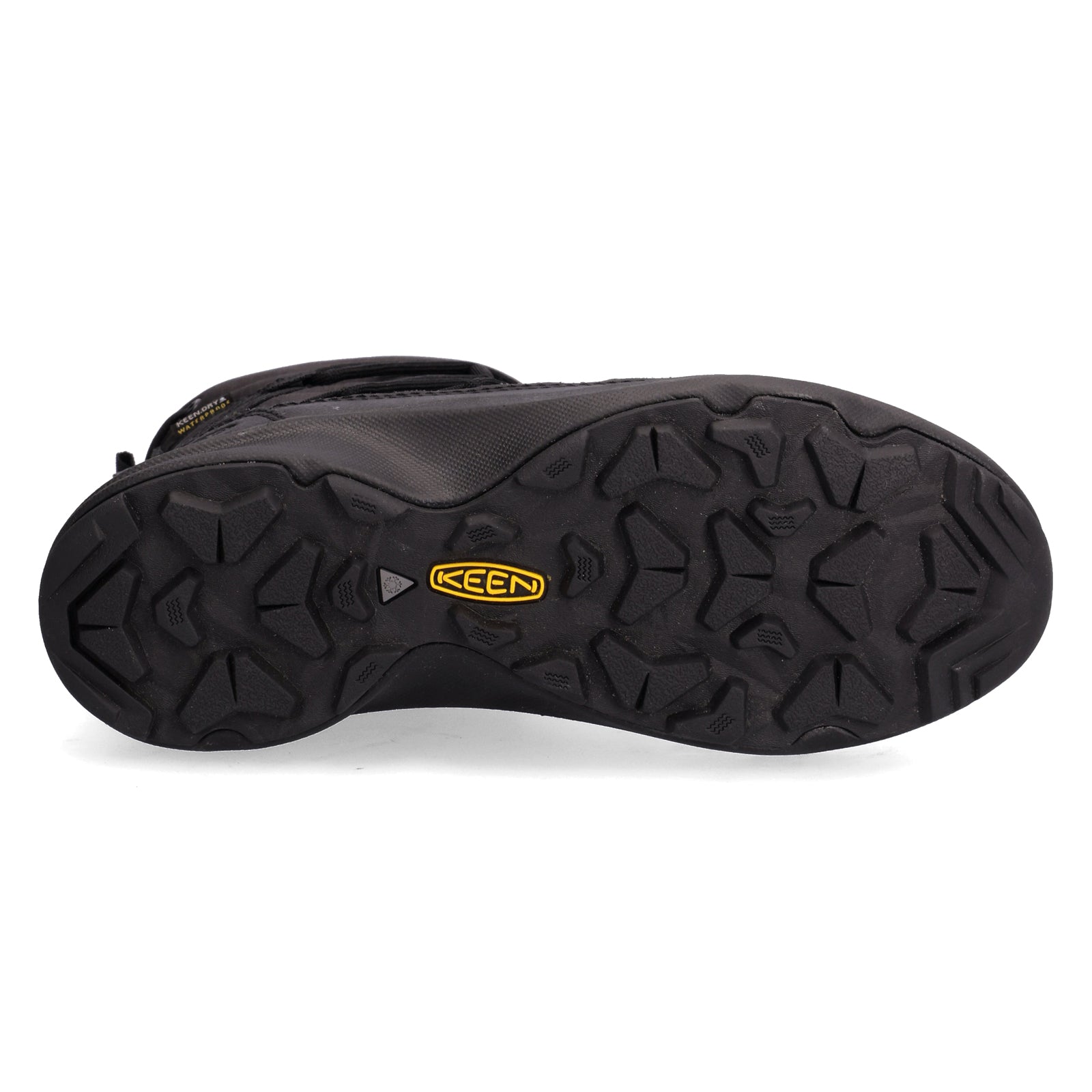 Keen Uneek SNK Chukka II WP 1026618 Textile Synthetic Womens Boots - Triple Black Black - 39.5#color_triple black black