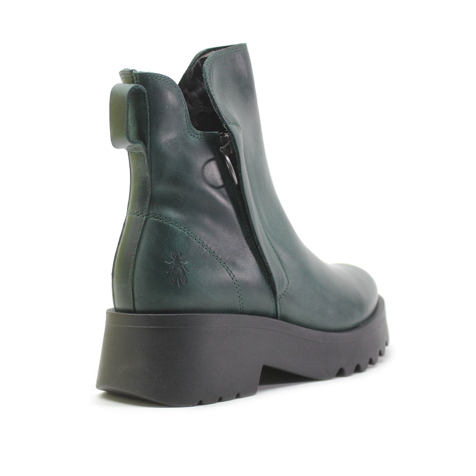 Fly London MUZZ977FLY P144977003 Rug Leather Womens Boots - Petrol - 38#color_petrol