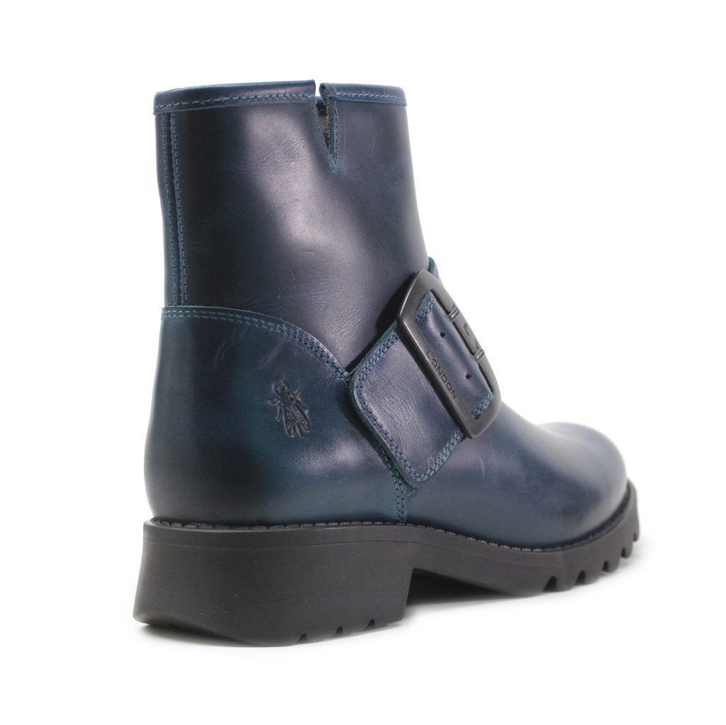 Fly London Rily991Fly Rug Leather Women's Heeled Boots#color_royal blue