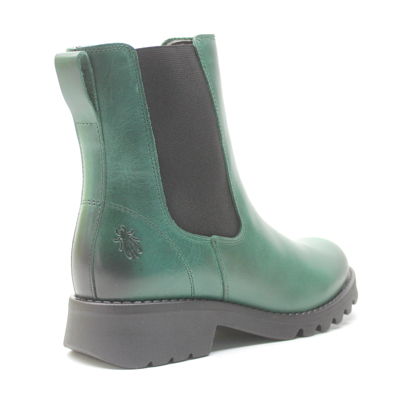 Fly London ROPE978FLY Rug Leather Womens Boots#color_shamrock green