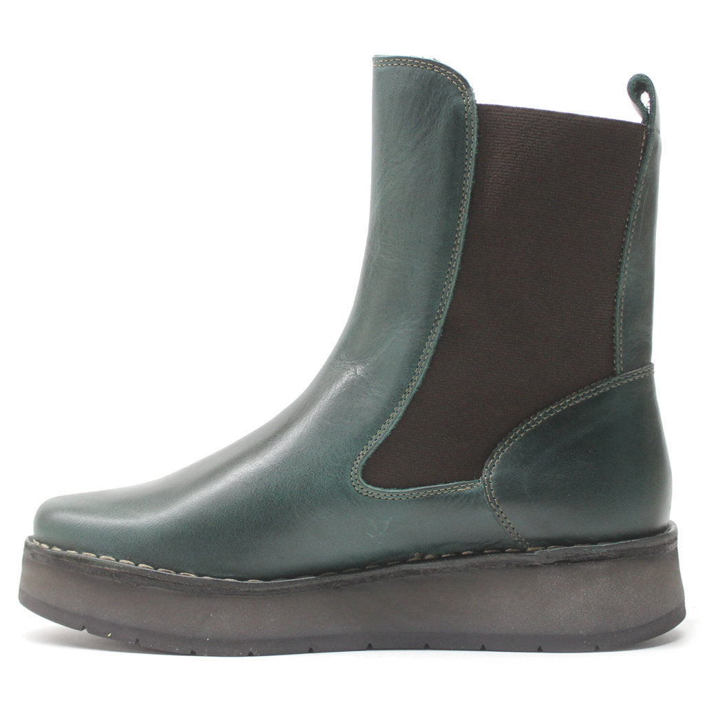 Fly London Ruba100Fly Rug Leather Women's Chelsea Boots#color_petrol