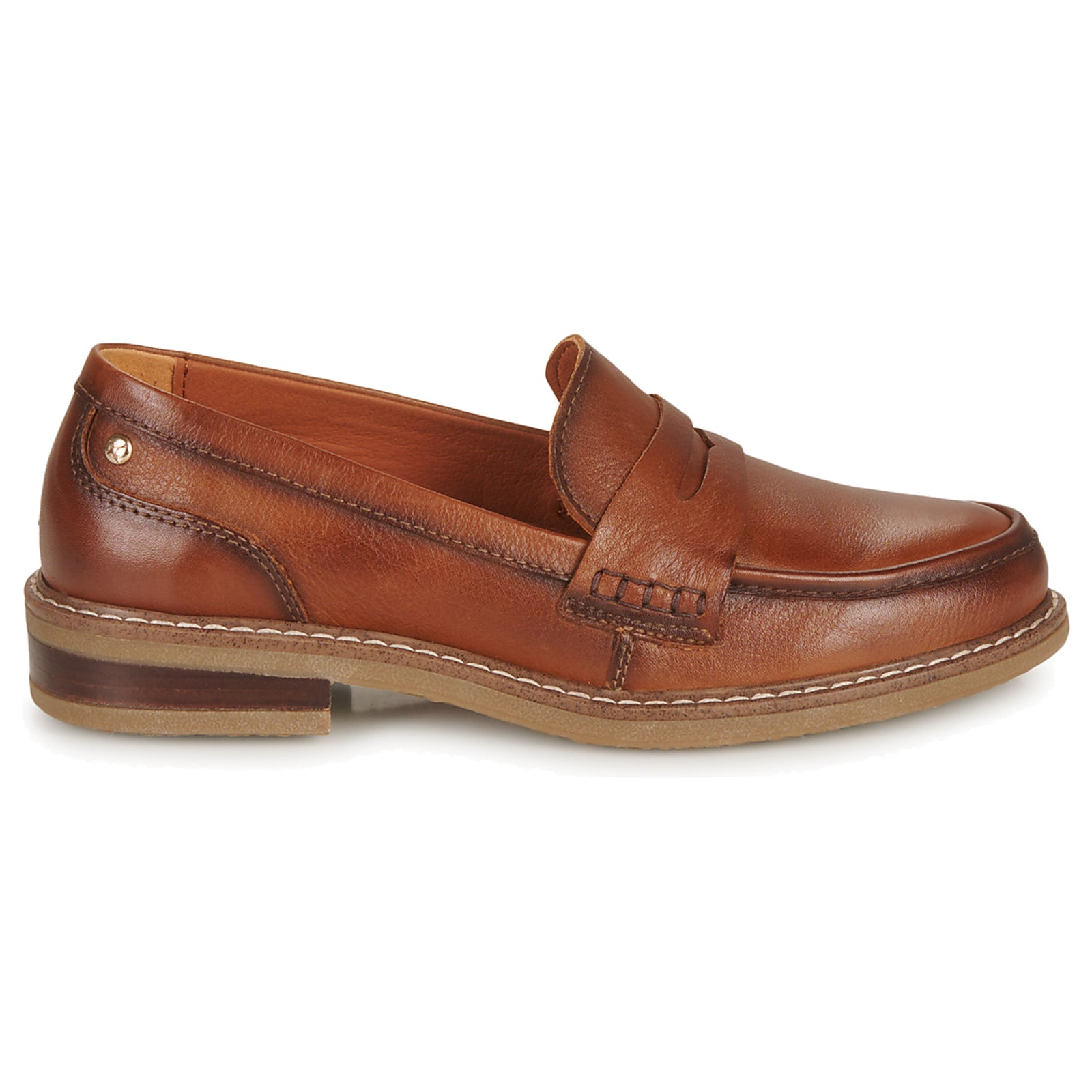 Pikolinos Aldaya W8J-3541 Leather Womens Shoes#color_cuero