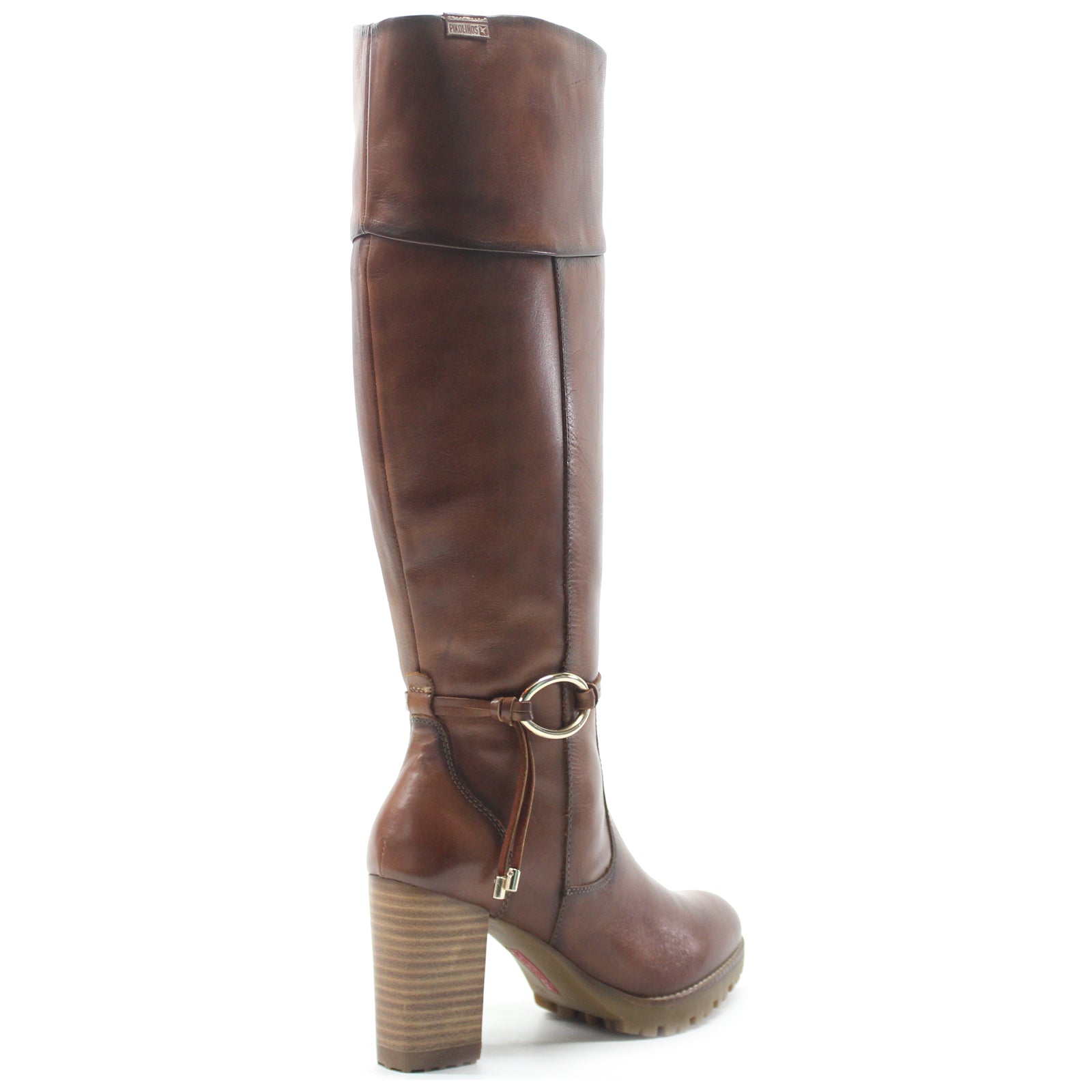 Pikolinos Connelly W7M-9798 Leather Womens Boots#color_cuero