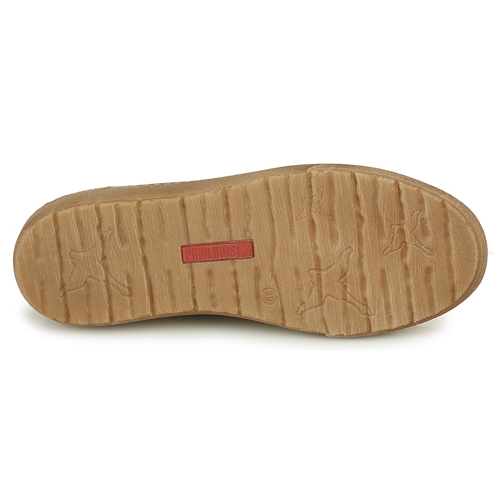 Pikolinos Vitoria W0T Leather Womens Trainers#color_cuero