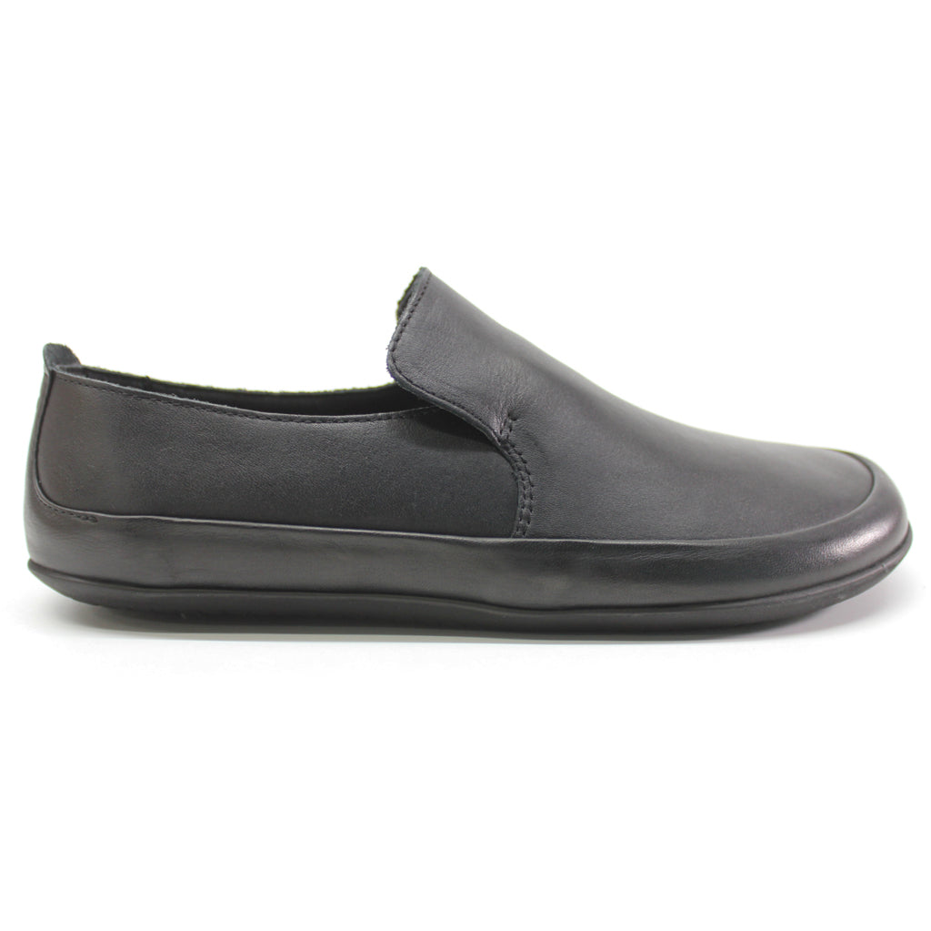 Vivobarefoot Opanka ii Leather Women's Slip-on Shoes#color_obsidian