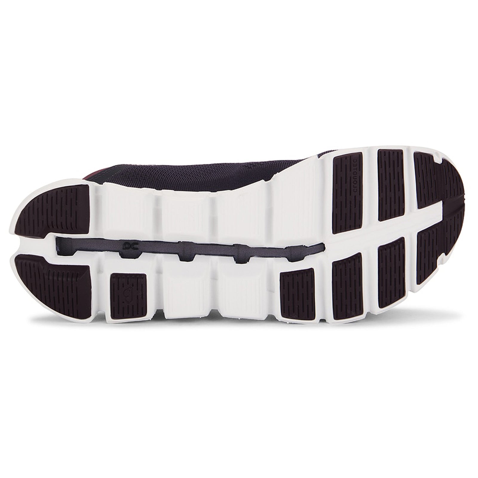 On Cloud 5 Coast Textile Synthetic Mens Trainers#color_midnight mulberry