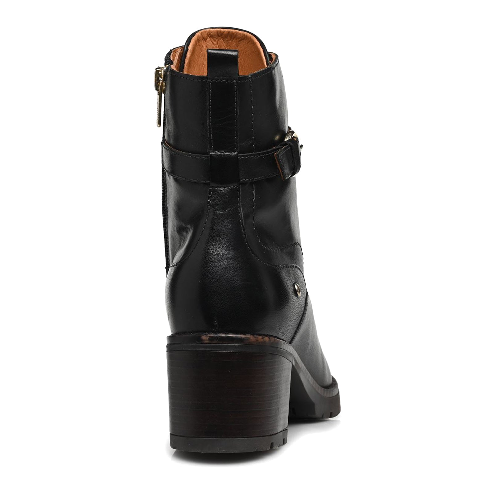 Pikolinos Llanes W7H-8510 Leather Womens Boots#color_black