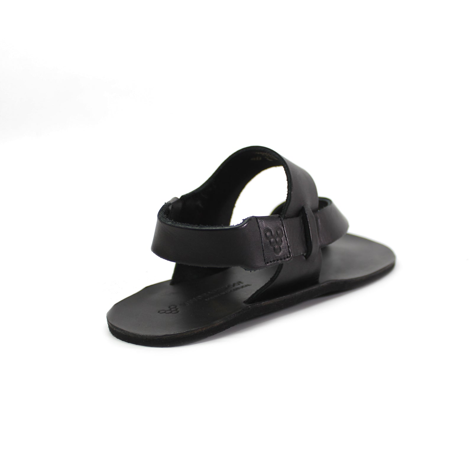 Vivobarefoot Opanka 203225 203225-01 Leather Womens Sandals - Obsidian - 40#color_obsidian