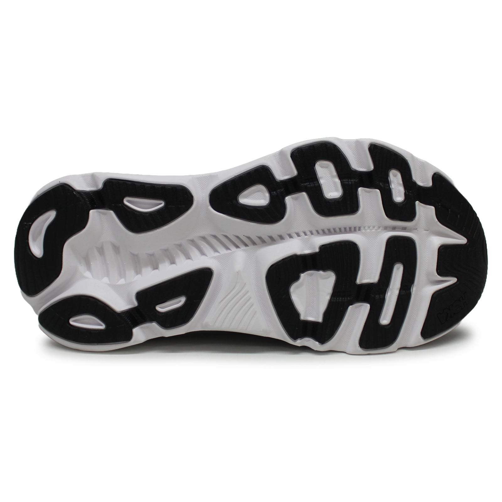 Hoka Gaviota 5 1127929-BWHT Textile Synthetic Mens Trainers - Black White - 8.5#color_black white