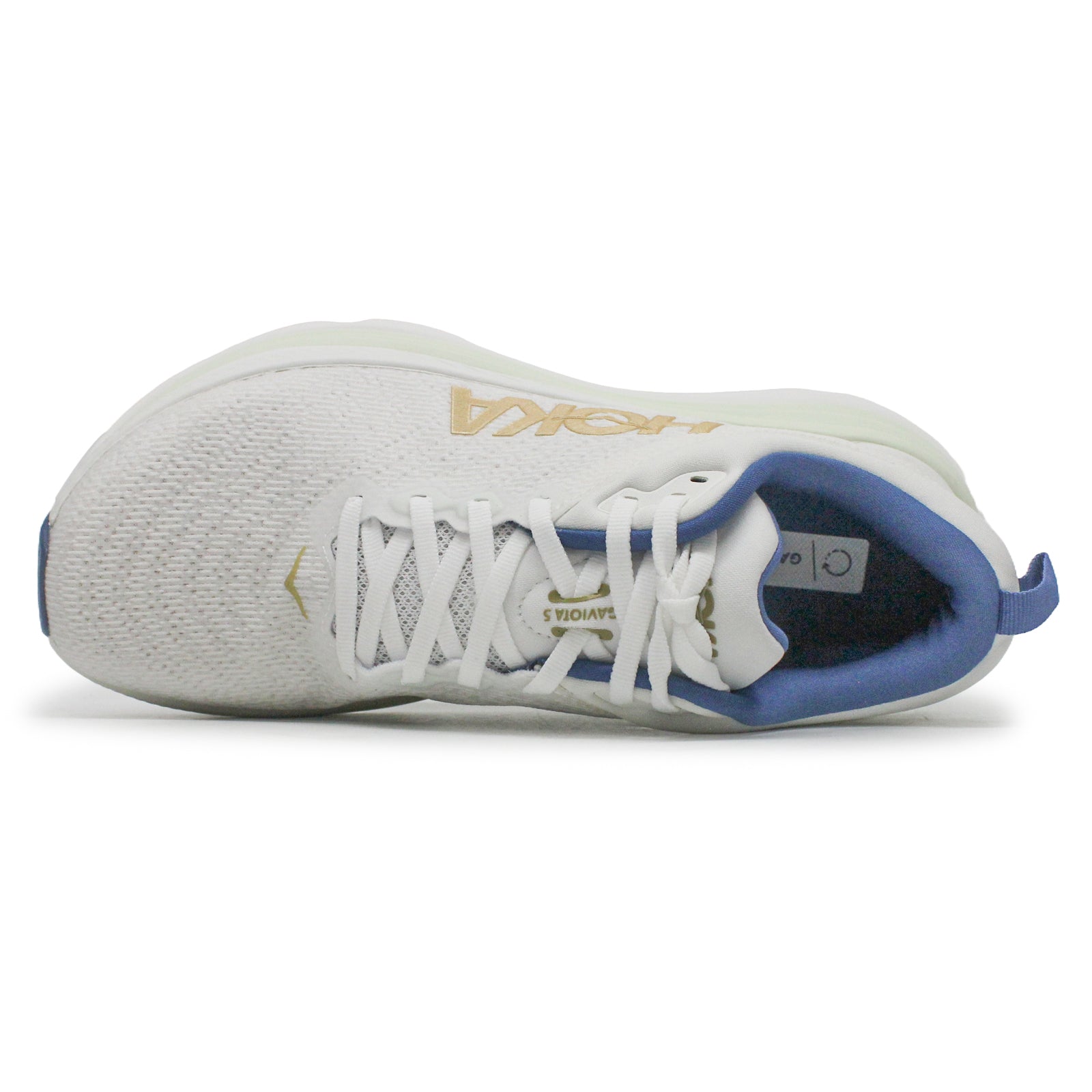 Hoka Gaviota 5 1127929-FTG Textile Synthetic Mens Trainers - Frost Gold - 9.5#color_frost gold