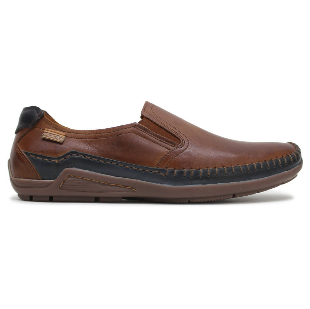 Pikolinos Azores 06H-3128 Leather Mens Shoes#color_cuero