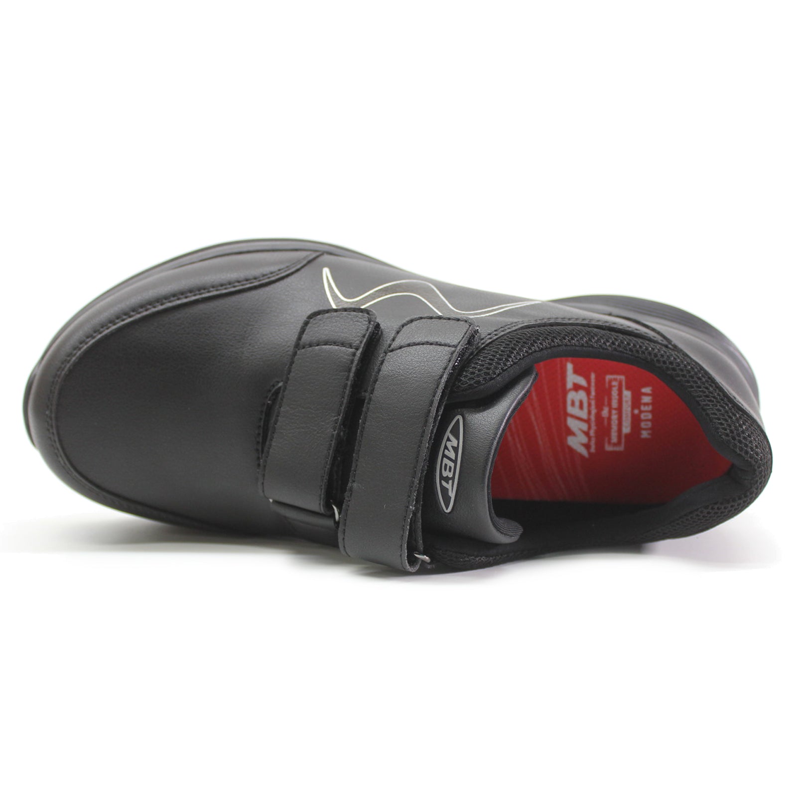 MBT Modena De Acacia 2 Straps Synthetic Textile Mens Shoes#color_black